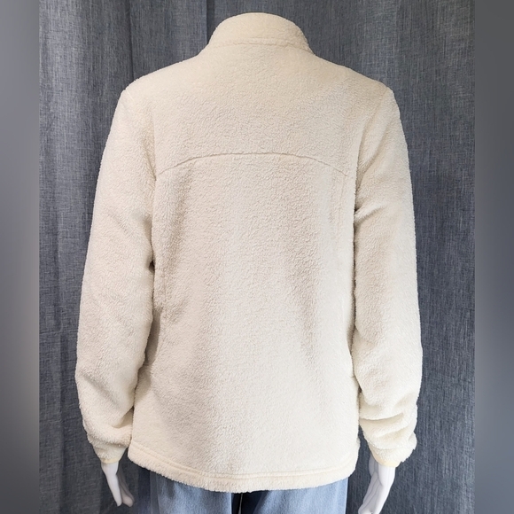 LANDS END Fleece JACKET Women's Size Small (6-8) - Picture 4 of 8